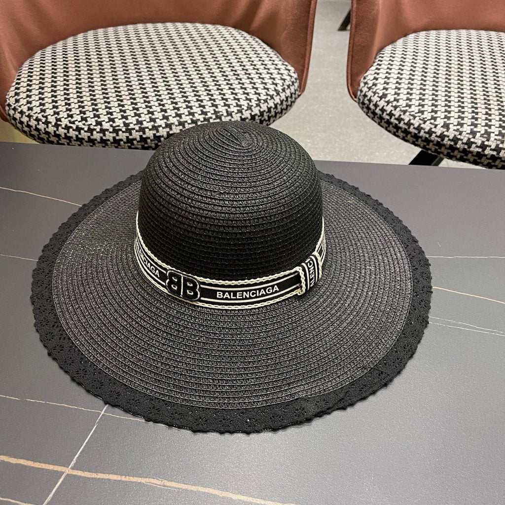 BALENCIAGA 26S WIDE-BRIMMED HAT STYLE 108