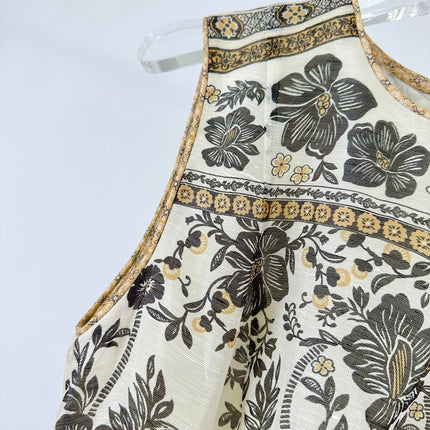 ZIMMERMANN PRINTED SLEEVELESS DRESS 270183