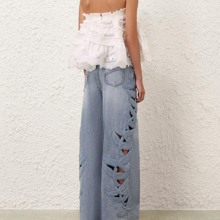 ZIMMERMANN 26S SPAGHETTI STRAP TOP STYLE 114