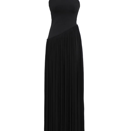 ZIMMERMANN 26S PLEATED HALTER MAXI DRESS STYLE 172