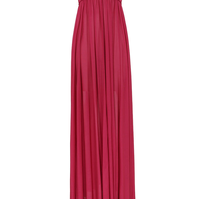 ZIMMERMANN 26S PLEATED STRAPLESS MAXI DRESS STYLE 170