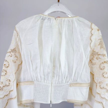 ZIMMERMANN 26S ROUND NECK CROP TOP STYLE 153