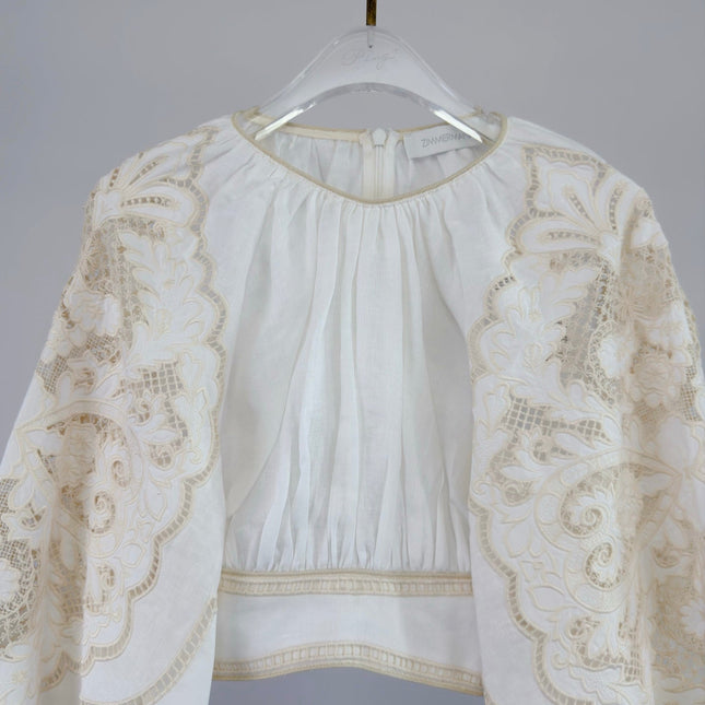 ZIMMERMANN 26S ROUND NECK CROP TOP STYLE 153