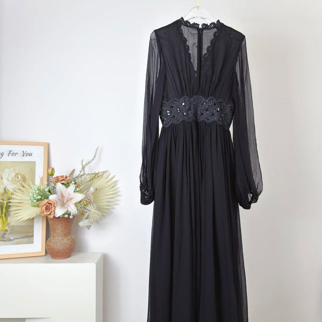 ZIMMERMANN 26S V-NECK MAXI DRESS 300