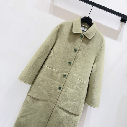 HERMES 25S LONG CASHMERE COAT 171