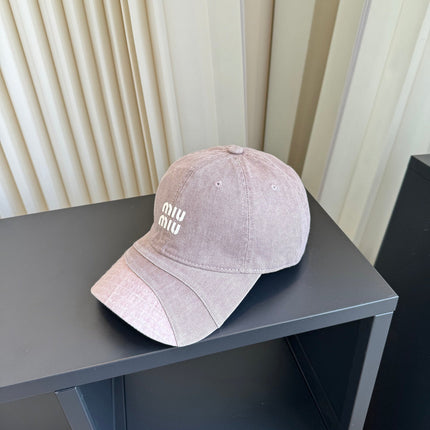 MIUMIU 26S BASEBALL CAP 320486