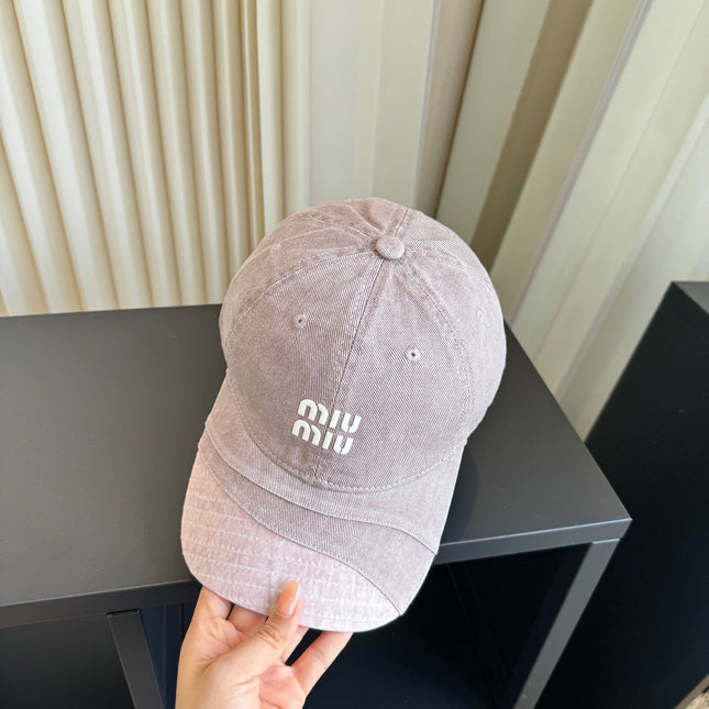 MIUMIU 26S BASEBALL CAP 320486