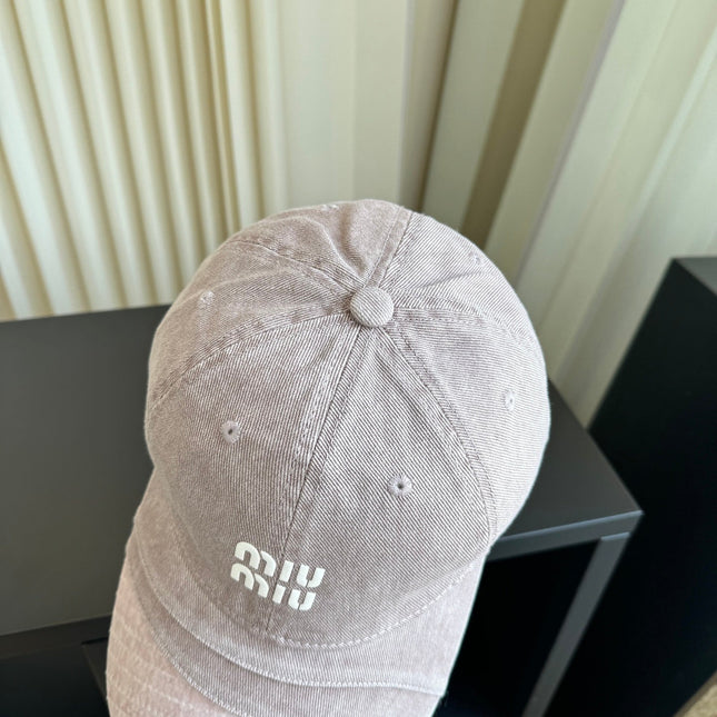MIUMIU 26S BASEBALL CAP 320486