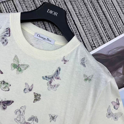 DIOR 25S SHORT-SLEEVE CREW NECK T-SHIRT 839