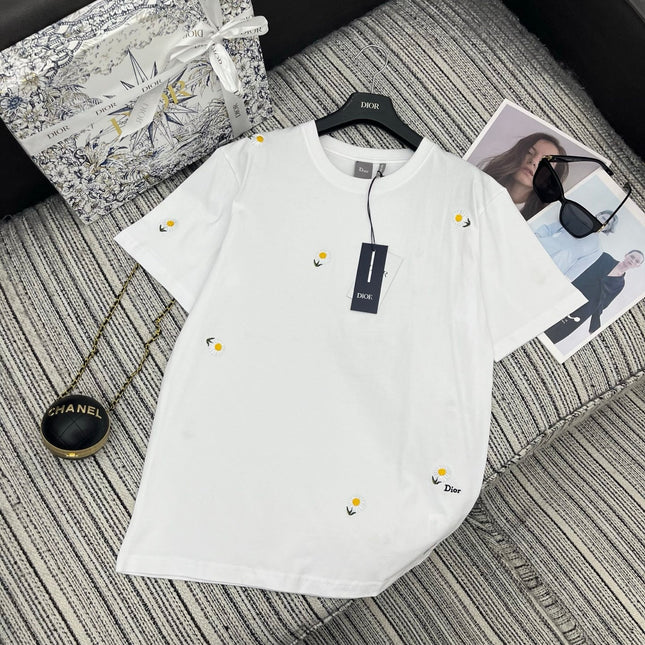 DIOR 26S SHORT-SLEEVE CREW-NECK T-SHIRT 1121