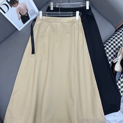 DIO SIDE ZIP SKIRT25S IN COTTON 266675