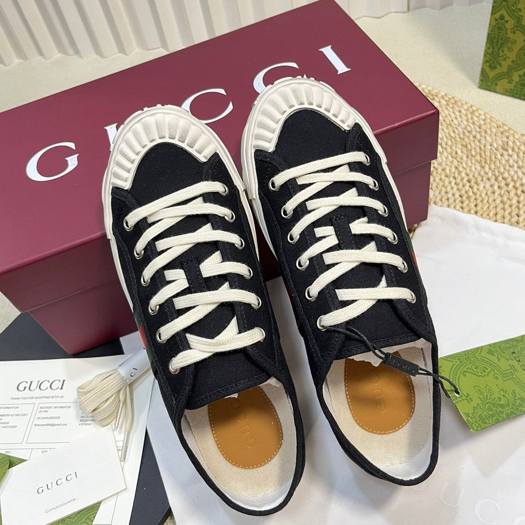 GG Ace signature Sneaker Black