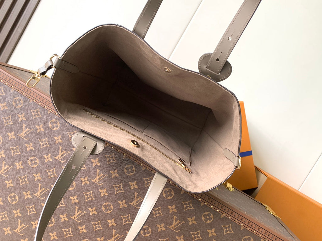 LV ALL IN ONE SHOULDER BAG 40 IN BROWN CALFSKIN