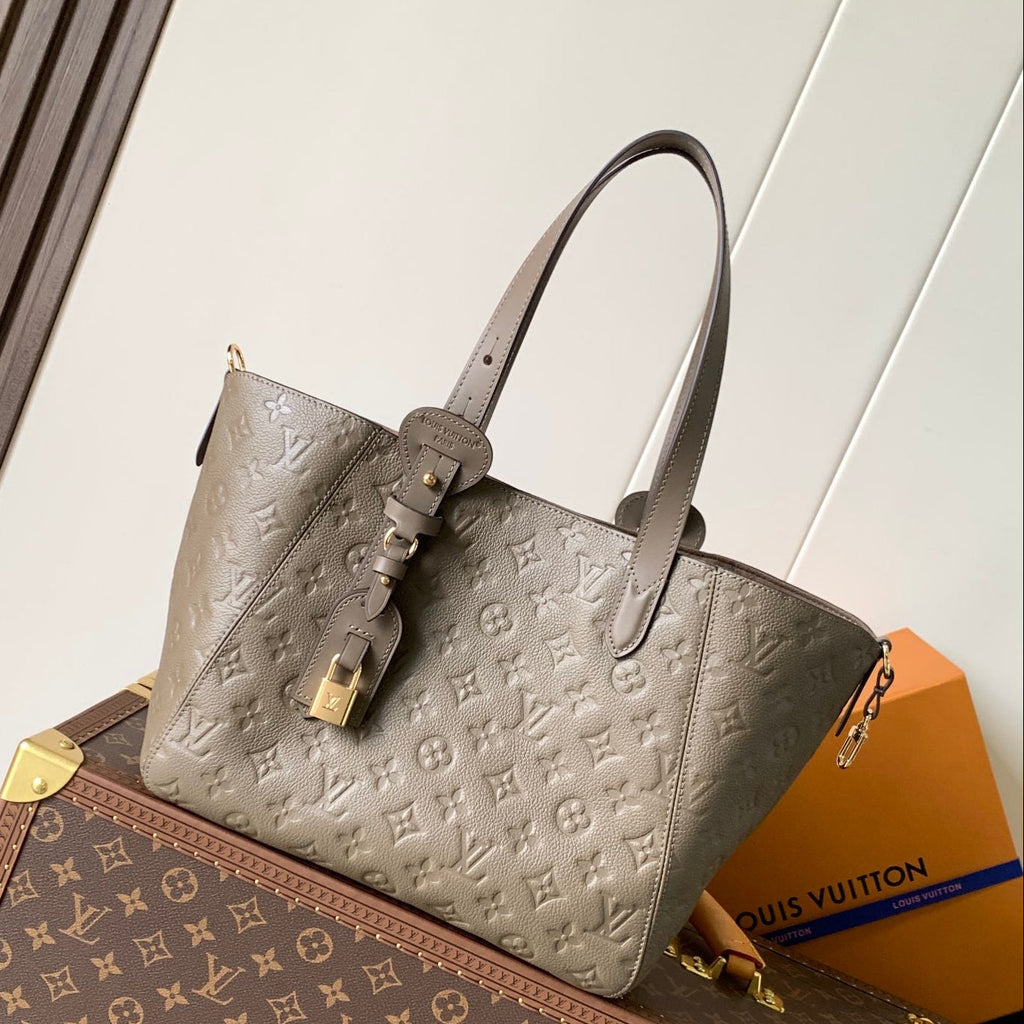 LV ALL IN ONE SHOULDER BAG 40 IN BROWN CALFSKIN