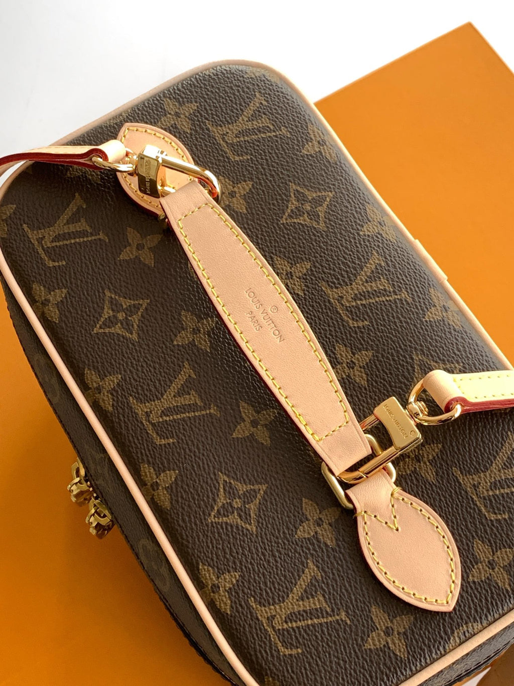 VANITY 24 IN BROWN MONOGRAM COATED CANVAS