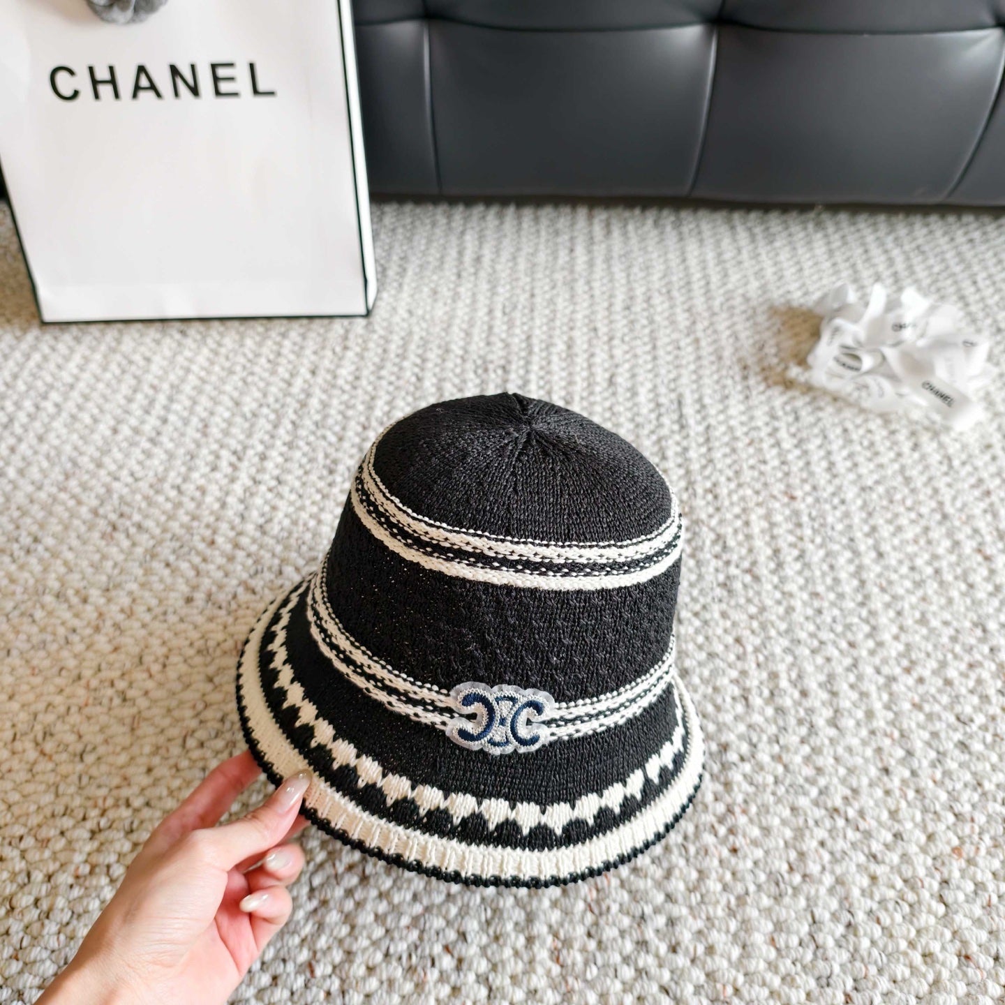 CELINE 26S DOME BUCKET HAT STYLE 51