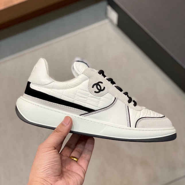 CC VINTAGE SUEDE CASUAL SHOES CALFSKIN