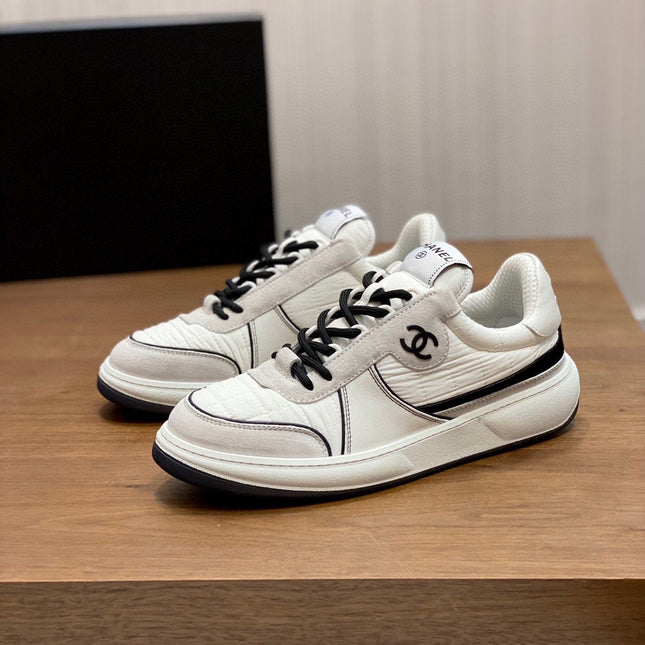 CC VINTAGE SUEDE CASUAL SHOES CALFSKIN