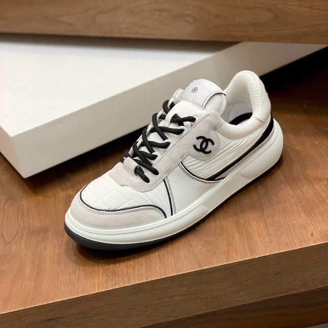 CC VINTAGE SUEDE CASUAL SHOES CALFSKIN