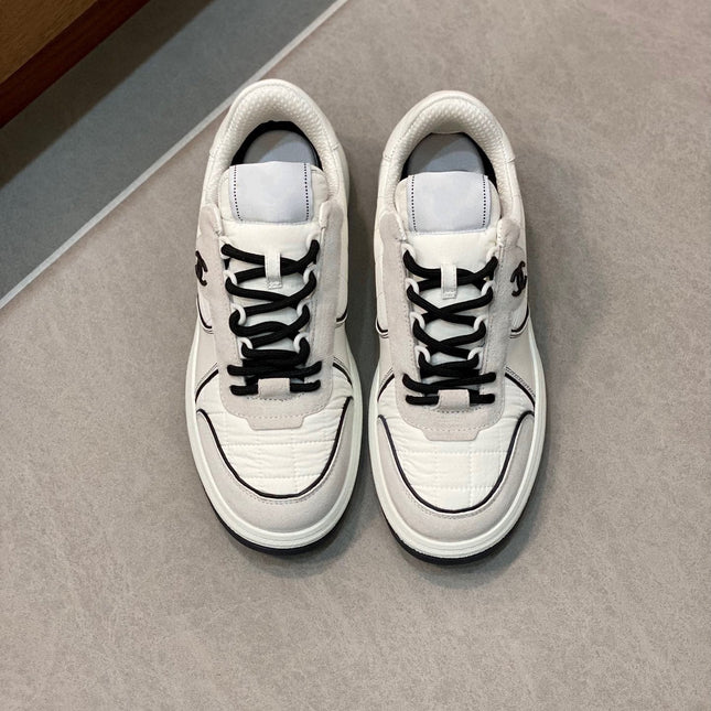 CC VINTAGE SUEDE CASUAL SHOES CALFSKIN