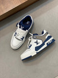 LV TRAINER  BLUE WHITE SNEAKER