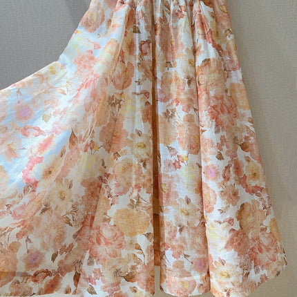 ZIMMERMANN 26S FLORAL MIDI DRESS STYLE 242