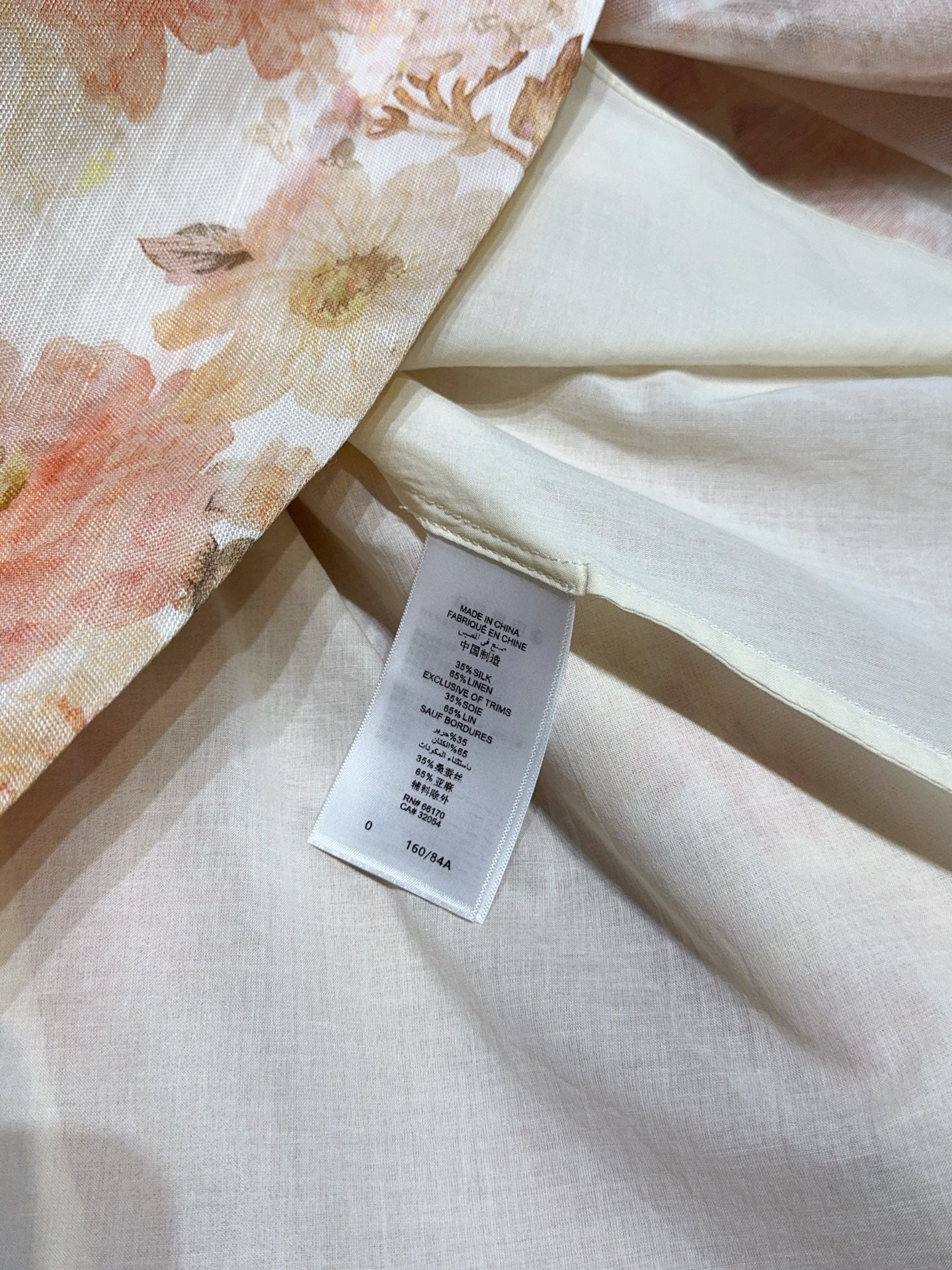 ZIMMERMANN 26S FLORAL MIDI DRESS STYLE 242