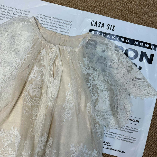 ZIMMERMANN 26S LACE TOP STYLE 60