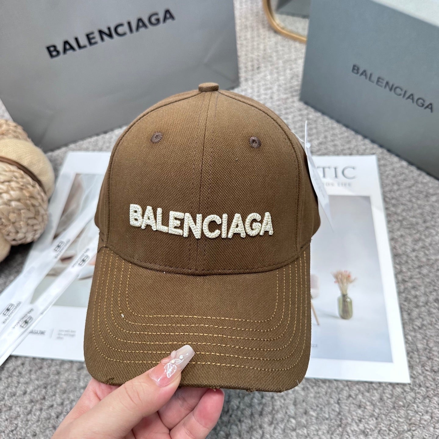 BALENCIAGA 26S BASEBALL CAP STYLE 23