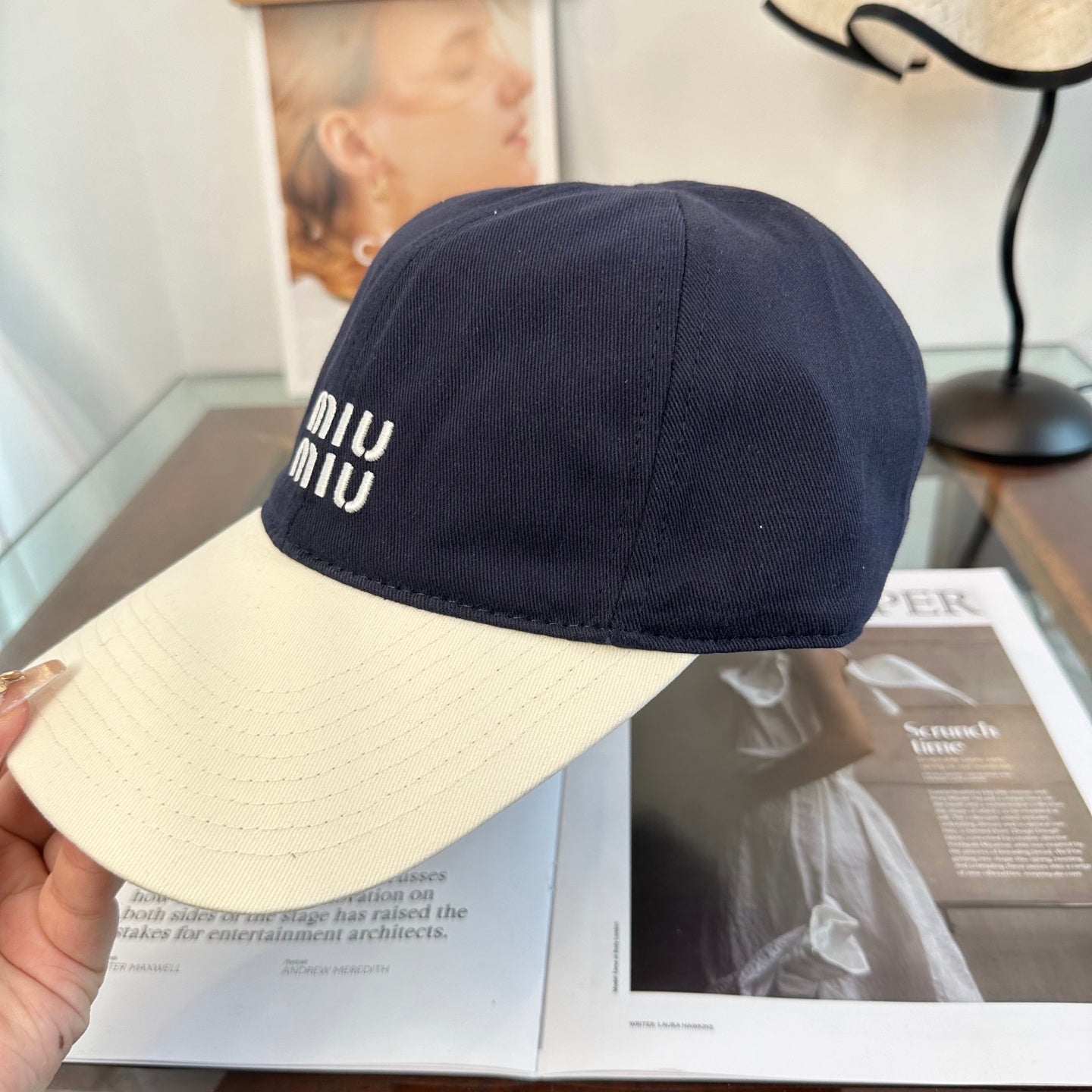 MIUMIU BASEBALL CAP STYLE 89