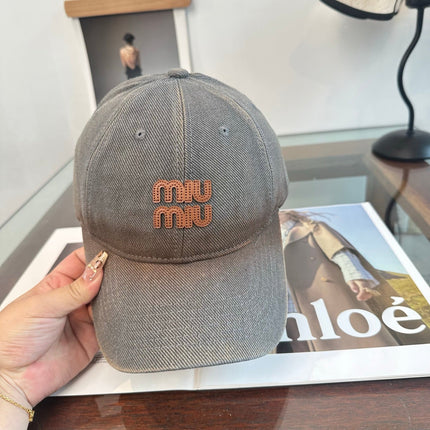 MIUMIU 26S BASEBALL CAP 346737