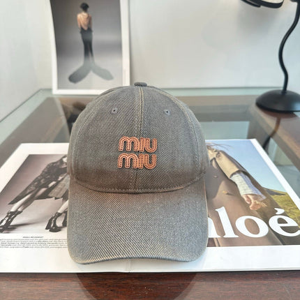 MIUMIU 26S BASEBALL CAP 346737
