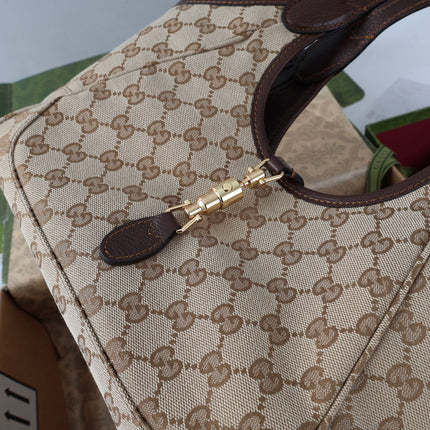 GUCCI 26S TOTE BAG 35 IN BEIGE CANVAS