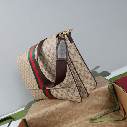 GUCCI 26S CROSSBODY BAG 35 IN BEIGE CANVAS