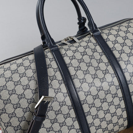 GUCCI 26S DUFFLE BAG 45 IN TAUPE CANVAS