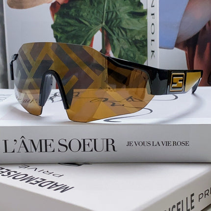 FF SQUARED VISOR FRAME SUNGLASSES 557144 IN ACETATE