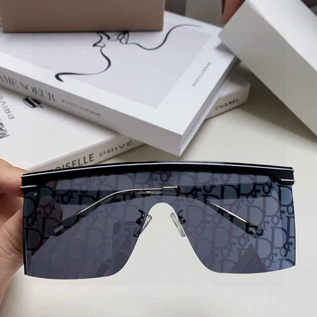 OBLIQUE SUNGLASS CLUB M1U IN BLACK ACETATE