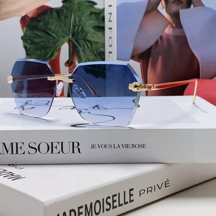 CARTIER 26S GEOMETRIC HEXAGONAL FRAME IN METAL 443366