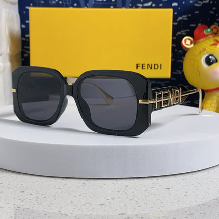 OVERSIZES FF DIAMONDS SQUARE SUNGLASSES 551639 IN ACETATE