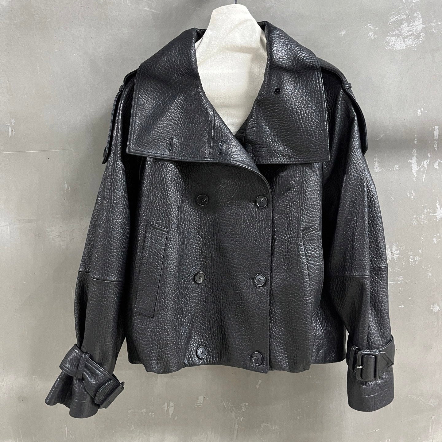 ACNE STUDIOS 25S LEATHER JACKET STYLE 332