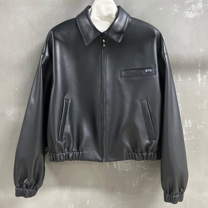 PRADA 26S LEATHER JACKET 1101