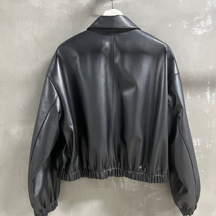 PRADA 26S LEATHER JACKET 1101