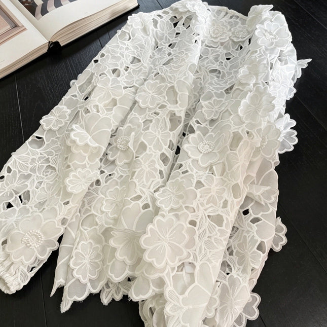 ZIMMERMANN 26S LACE SHIRT STYLE 13