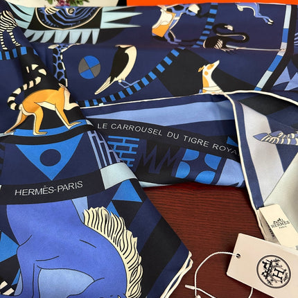 HERMES 26S SCARF 90 IN SILK 303330