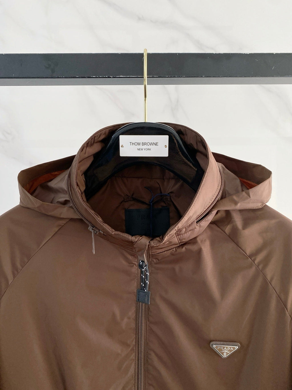 PRADA 26S HOODED JACKET 787