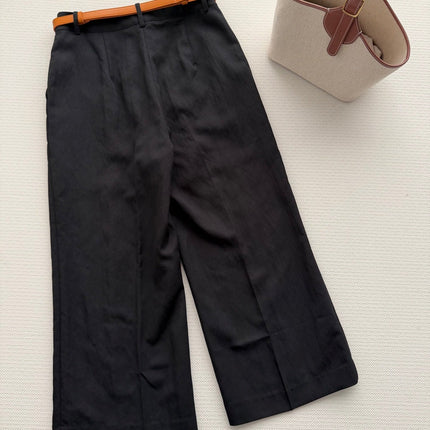 HERMES 26S WIDE LEG CROPPED PANTS 557