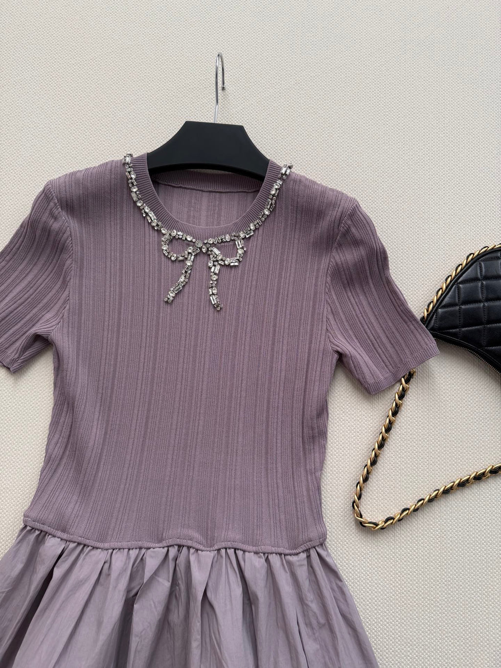VALENTINO 26S SHORT SLEEVE KNIT DRESS 212