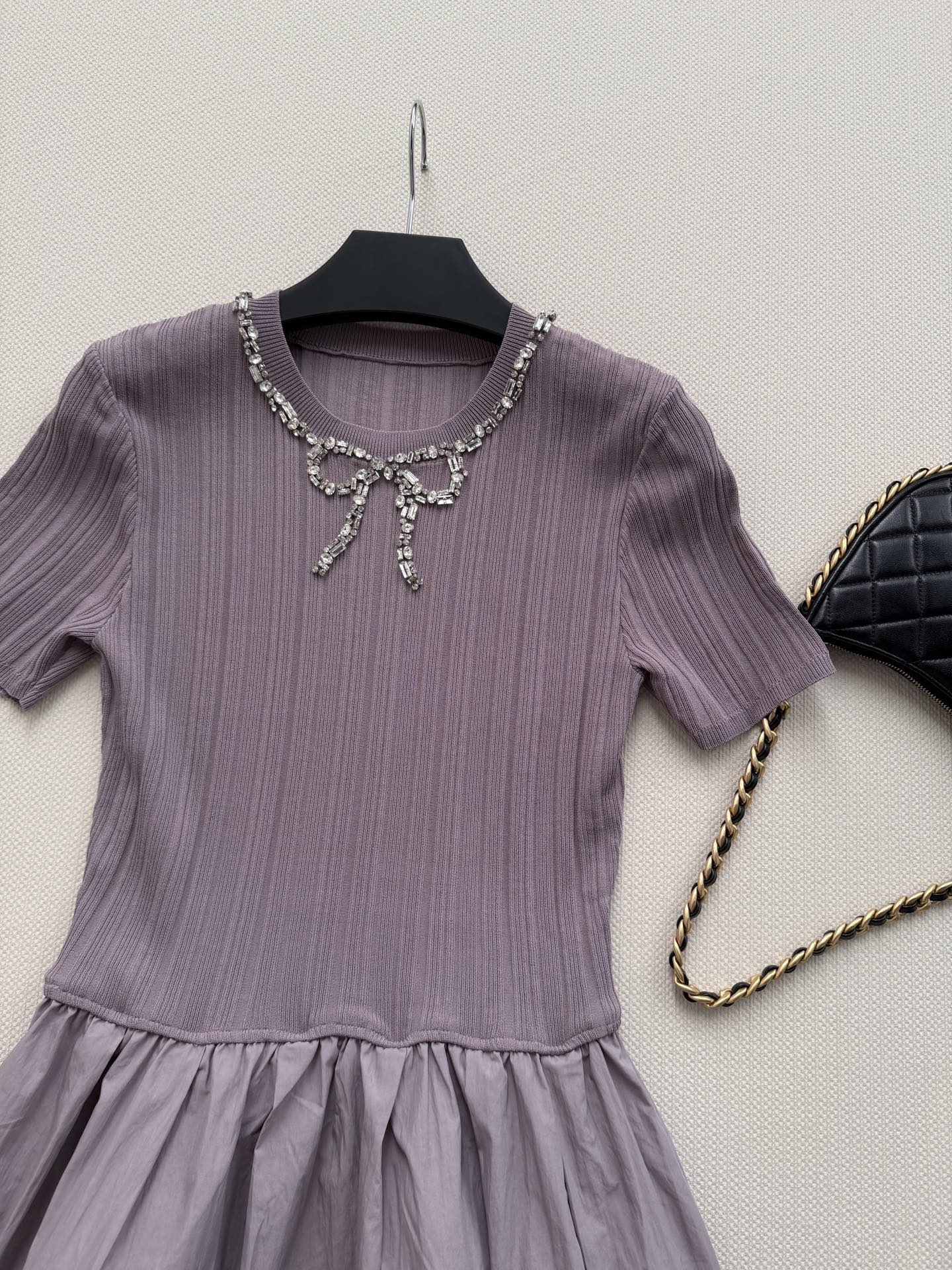 VALENTINO 26S SHORT SLEEVE KNIT DRESS 212
