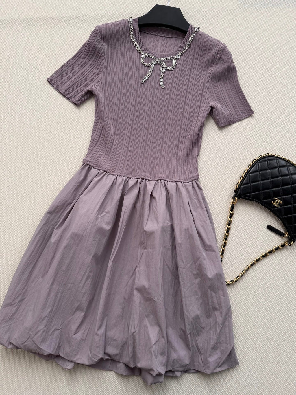 VALENTINO 26S SHORT SLEEVE KNIT DRESS 212