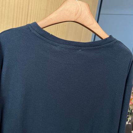 DIOR 25S LONG-SLEEVE CREW NECK T-SHIRT STYLE 198